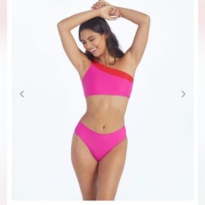 SUMMERSALT BIKINI TOP, BIKINI BOTTOM, AND SWIM SKIRT -Brand New! Size 8 Med